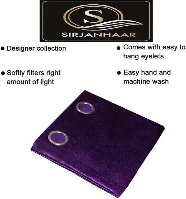 Pack_Of_4,_Purple,_Floral__152_cm_5_ft_Polyester_Room_Darkening_Window_Curtain