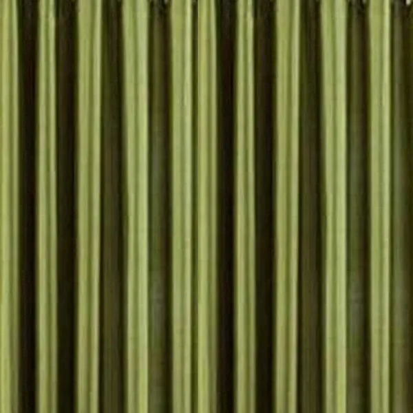 Pack_Of_2,_Green,_Plain__Polyester_Semi_Transparent_Curtain