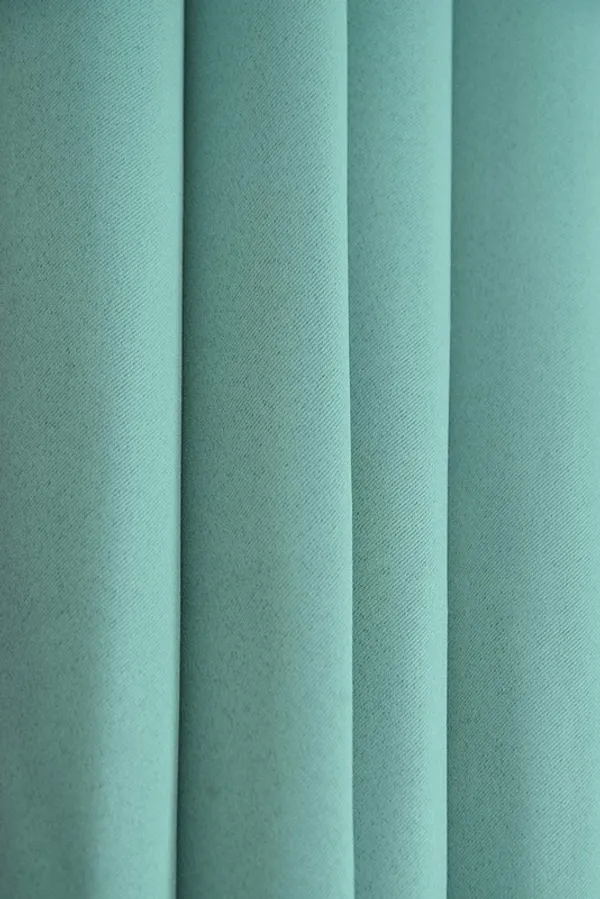 Pack_Of_2,_Blue,_Solid__Polyester_Semi_Transparent_Curtain