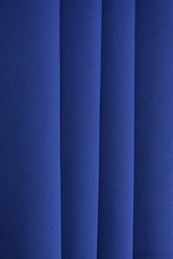 Pack_Of_2,_Blue,_Solid__Polyester_Semi_Transparent_Curtain