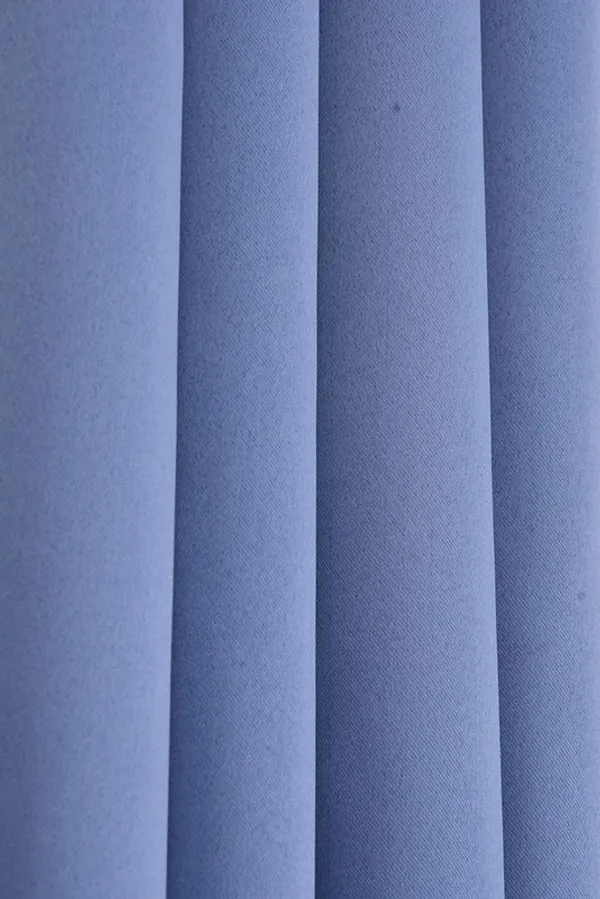 Pack_Of_2,_Blue,_Solid__Polyester_Semi_Transparent_Curtain