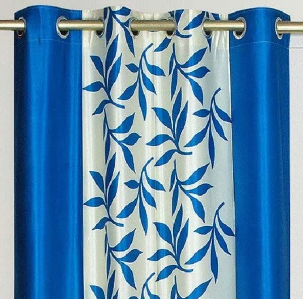 Pack_Of_2,_Blue,_Printed__Polyester_Semi_Transparent_Curtain