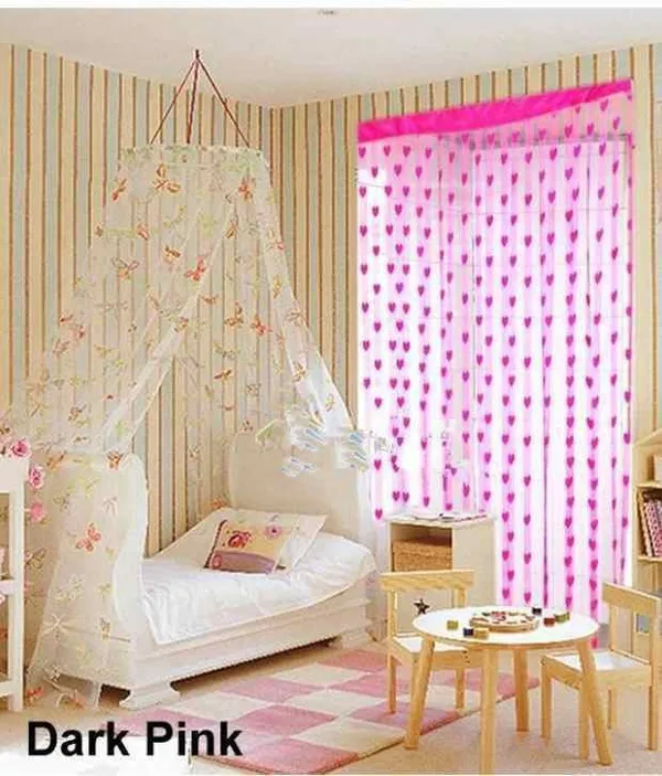 Pack_Of_2,_Pink,_Self_Design__Polyester_Transparent_Curtain