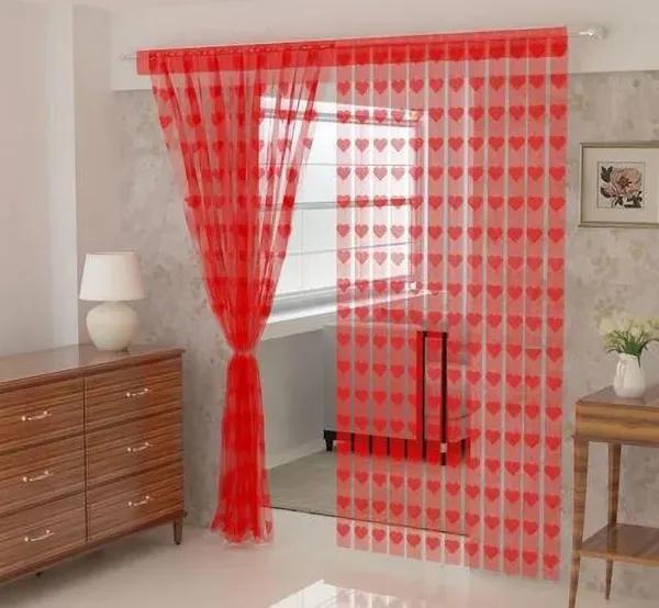 Pack_Of_2,_Red,_Self_Design__70_cm_2_ft_Tissue_Semi_Transparent_Door_Curtain