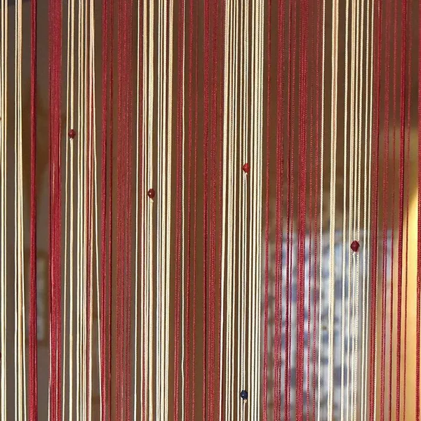 Pack_Of_2,_Red::Yellow,_Embroidered__210_cm_7_ft_Polyester_Semi_Transparent_Door_Curtain