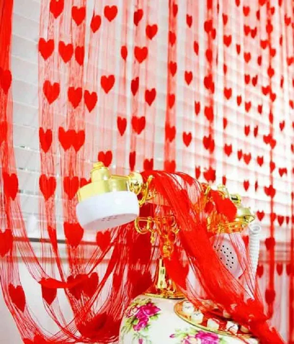 Pack_Of_2,_Red,_Self_Design__210_cm_7_ft_Polyester_Transparent_Door_Curtain