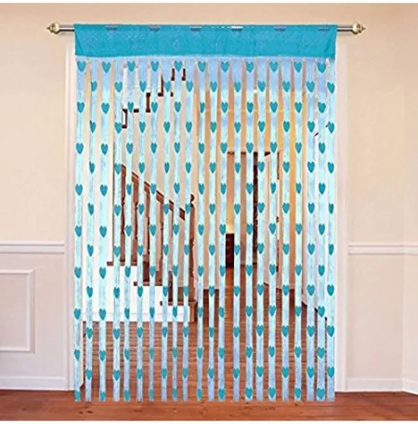Pack_Of_2,_Blue,_Self_Design__210_cm_7_ft_Polyester_Transparent_Door_Curtain