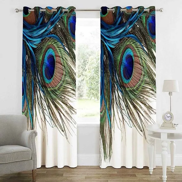 Pack_Of_2,_Multicolor,_Floral__TrueValue_Creations_152_cm_5_ft_Velvet,_Silk_Room_Darkening_Window_Curtain