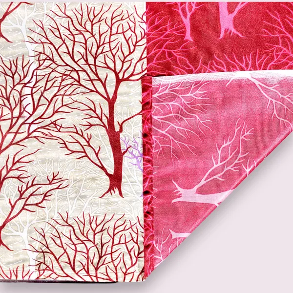 Pack_Of_2,_Red,_Floral__Wacky_153_cm_5_ft_Polyester_Semi_Transparent_Window_Curtain