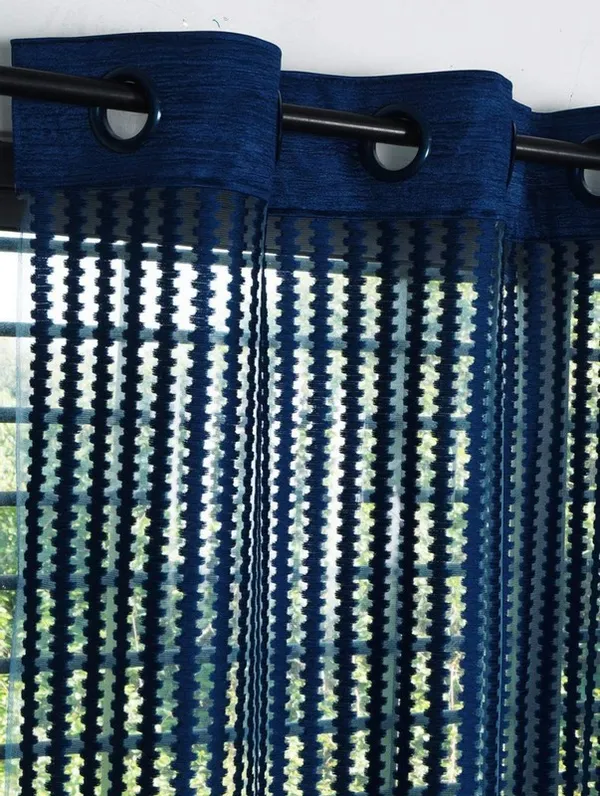 Pack_Of_2,_Blue,_Self_Design__Polyester_Transparent__Curtain