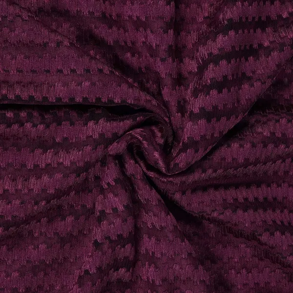 Pack_Of_2,_Purple,_Self_Design__Polyester_Transparent__Curtain