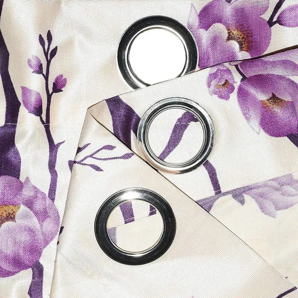 Pack_Of_2,_Purple,_Floral__Polyester_Semi_Transparent_Curtain