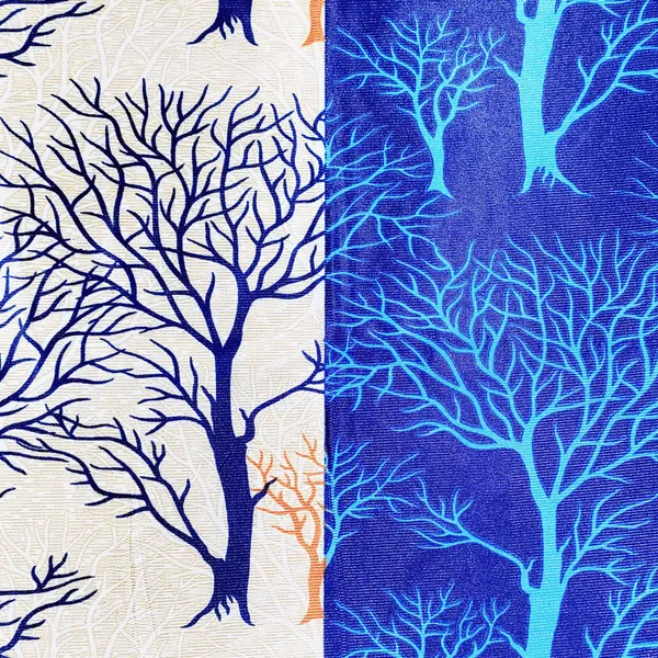 Pack_Of_2,_Blue,_Floral__Wacky_153_cm_5_ft_Polyester_Semi_Transparent_Window_Curtain