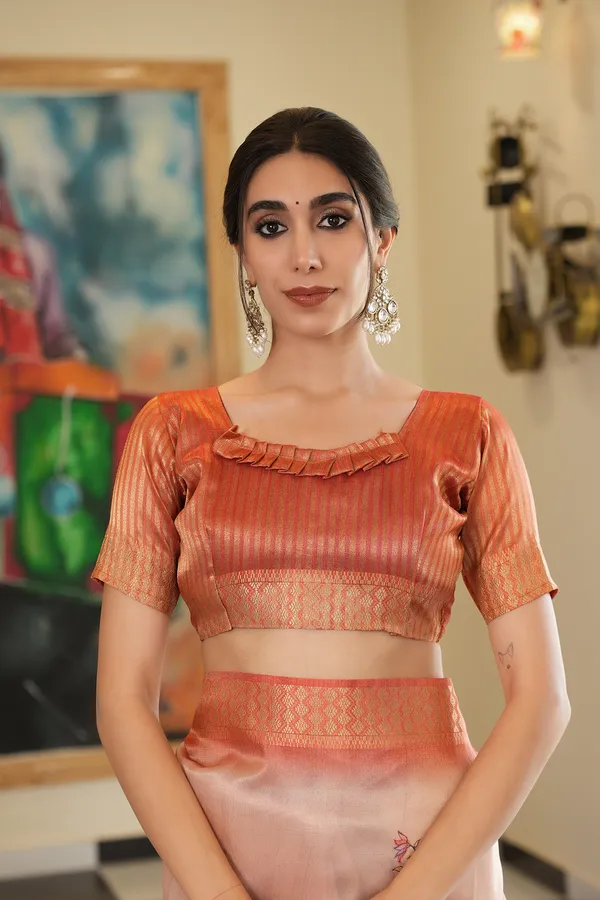 Soft_Tissue_Silk_sarees_with_Beautiful_Digital_Print_With_Attractive_Border_&_Rich_Pallu_With_Sequence_And_Contrast_Print_Blouse_With_Tassels