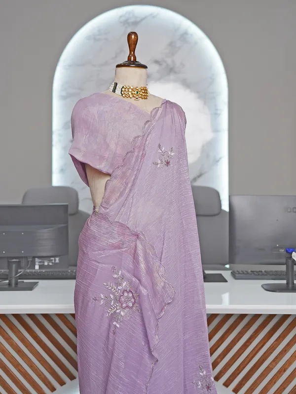 Soft_Crunchy_Silk_sarees_with_Beautiful_Foil_Print_With_Attractive_Handwork_Design_Saree_And_Foil_Print_Blouse