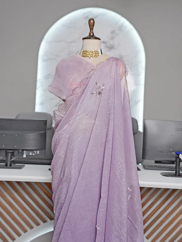 Soft_Crunchy_Silk_sarees_with_Beautiful_Foil_Print_With_Attractive_Handwork_Design_Saree_And_Foil_Print_Blouse