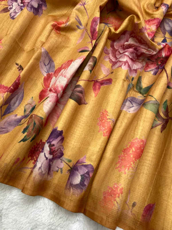 Jhansi_Yellow_–_Fearless_Diwali_Special_|_Soft_Tussar_Silk_Saree_with_Digital_Print,_Zari_Line_All-over_Saree_&_Digital_Print_Blouse_with_Tassels