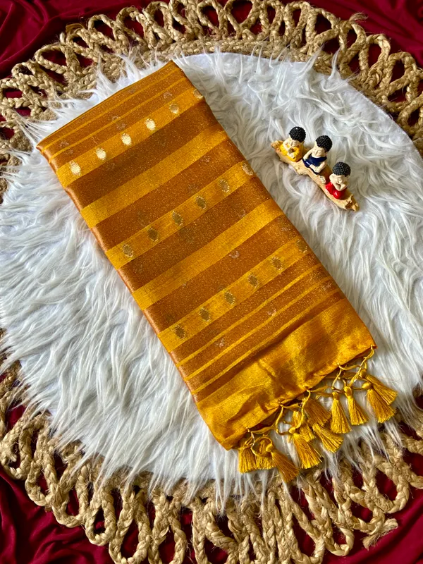 Gungun_Yellow_–_Melodic_Wedding_Special_|_Premium_Soft_Khadi_Shimmer_Saree_with_Butti_Design_Weaving_Pallu,_Traditional_Zari_Weaving_Border