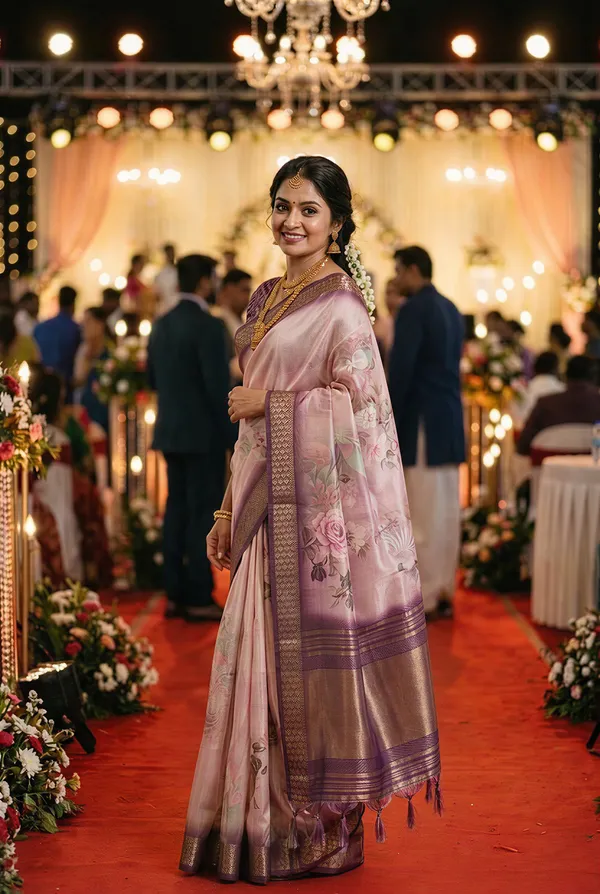 Savya_2_Wine_–_Diwali_Special_|_Soft_Tissue_Silk_Saree_with_Digital_Print,_Border_&_Rich_Pallu,_Sequence_&_Contrast_Print_Blouse_with_Tassels