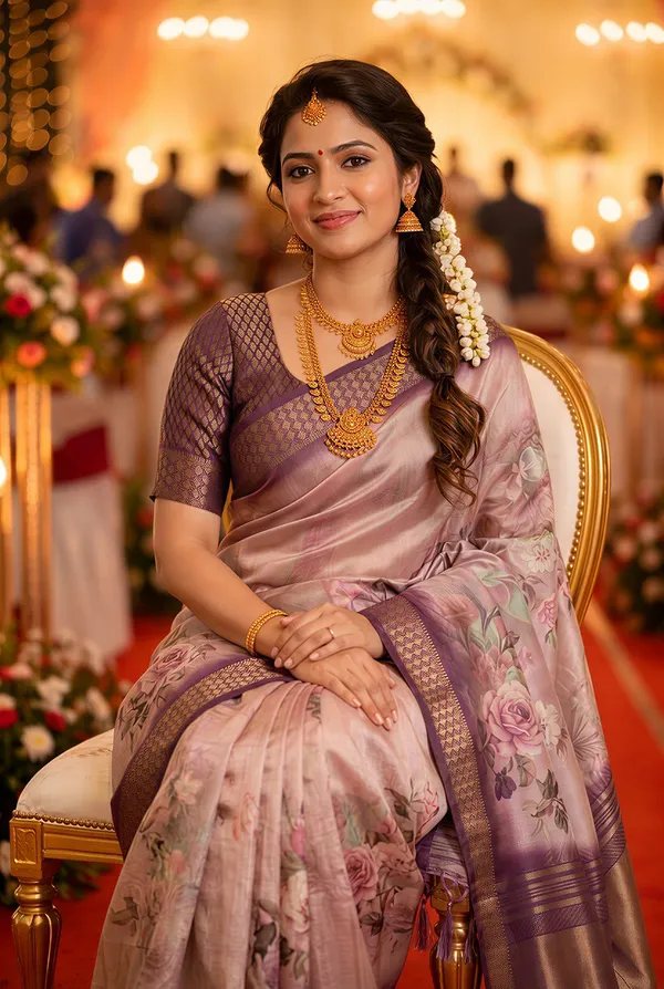 Savya_2_Wine_–_Diwali_Special_|_Soft_Tissue_Silk_Saree_with_Digital_Print,_Border_&_Rich_Pallu,_Sequence_&_Contrast_Print_Blouse_with_Tassels