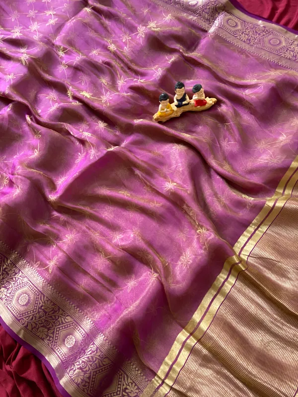Premium_Soft_Fandy_Satin_sarees_with_Beautiful_Self_Design_Weaving_Pallu_With_Attractive_Traditional_Zari_Weaving_Border_With_All_Over_Self_Weaving_Design_And_Self_Design_Weaving_Blouse_With_Fancy_Tassels