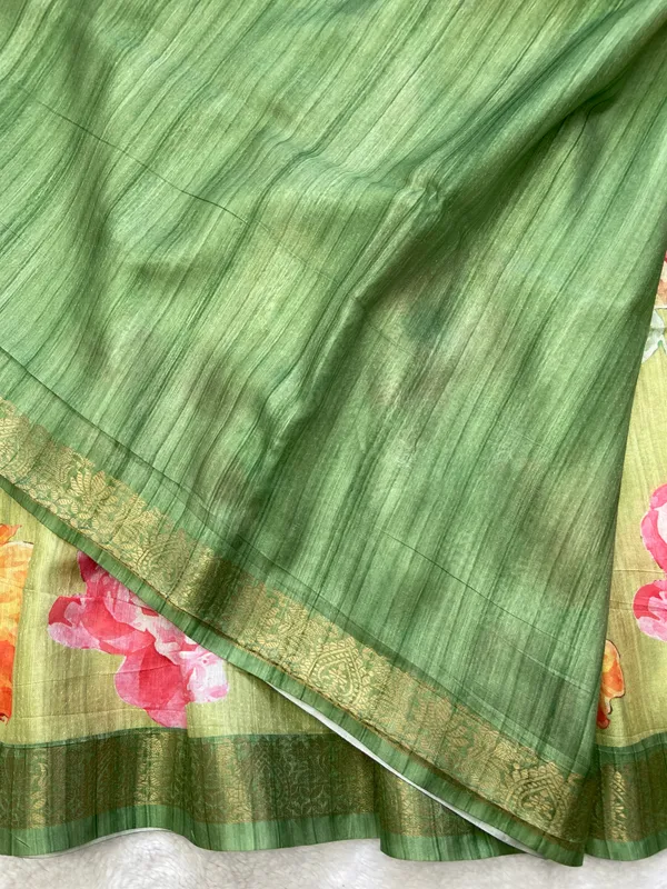 Misha_Green_–_Navratri_Special_|_Soft_Bhagalpuri_Silk_Saree_with_Digital_Print,_Border_Design_Saree_&_Digital_Print_Blouse_with_Tassels