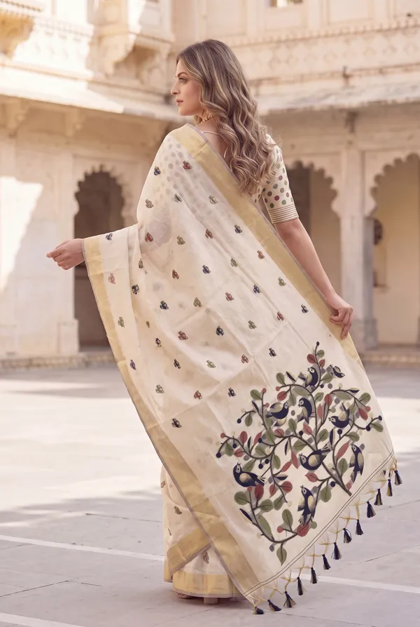 Chahat_2_Blue_–_Cherished_Wedding_Special_|_Premium_Soft_Muga_Cotton_Saree_with_Colourful_Resham_Weaving_Pallu,_Traditional_Zari_Weaving_Border