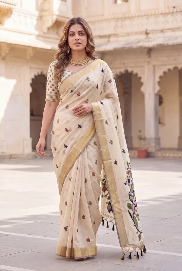 Chahat_2_Blue_–_Cherished_Wedding_Special_|_Premium_Soft_Muga_Cotton_Saree_with_Colourful_Resham_Weaving_Pallu,_Traditional_Zari_Weaving_Border