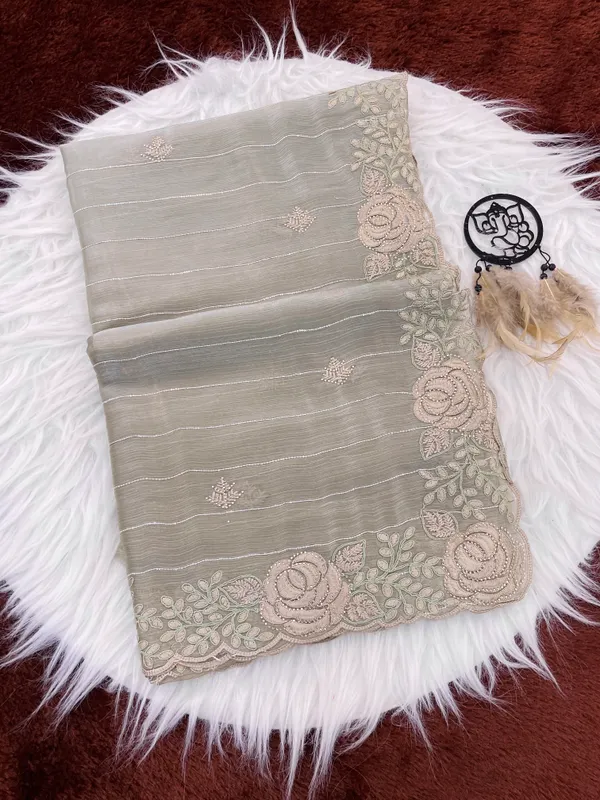 Sri_Pista_Green_–_Auspicious_Diwali_Special_|_Soft_Jimmy_Chu_Saree_with_Embroidery_&_Sequence_Work,_Border_&_Heavy_Embroidery