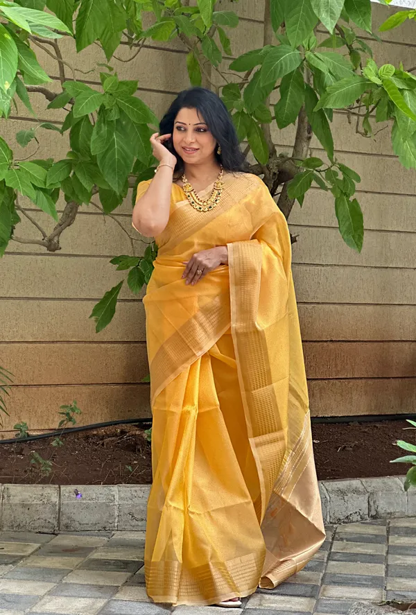 Soft_Tissue_Silk_sarees_with_Beautiful_Weaving_With_Attractive_Border_&_Rich_Pallu_With_Sequence_And_Running_Blouse_With_Tassels
