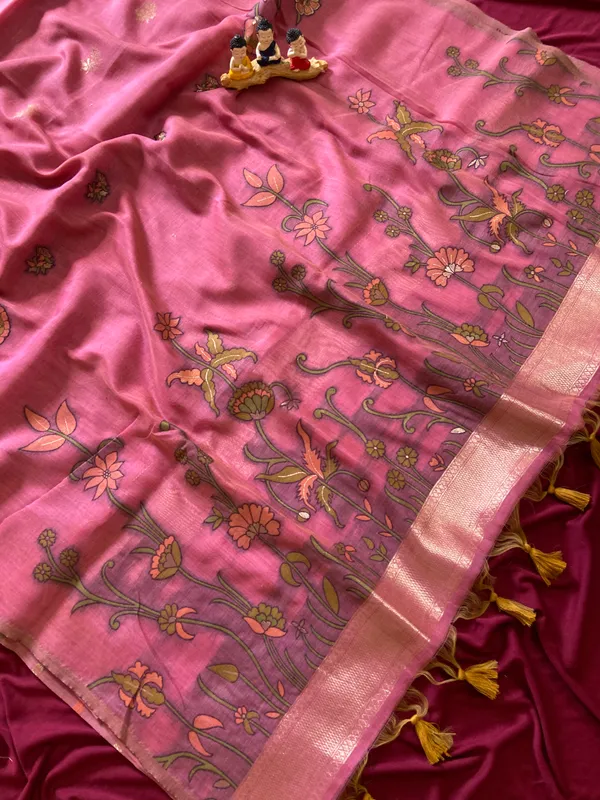 Amrusha_Pink_–_Floral_Pallu_Wedding_Special_|_Premium_Soft_Muga_Cotton_Saree_with_Colourful_Resham_Weaving_Flower_Design_Pallu