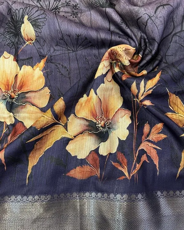 Helga_Blue_–_Navratri_Special_|_Superior_Desi_Soft_Silky_Tussar_Saree_with_Ombre_Scheme_Body_And_Over_It_Floral_Conceptual_Prints