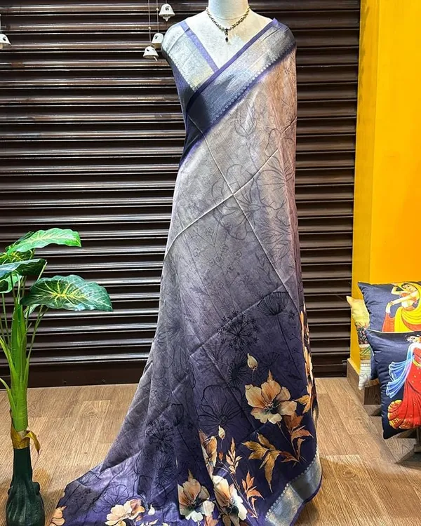 Helga_Blue_–_Navratri_Special_|_Superior_Desi_Soft_Silky_Tussar_Saree_with_Ombre_Scheme_Body_And_Over_It_Floral_Conceptual_Prints