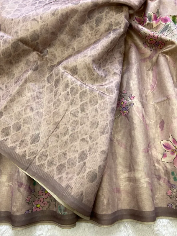 Nagma_Grey_–_Melodic_Aesthetic_Edit_for_You_|_Soft_Tussar_Silk_Saree_with_Digital_Print,_Zari_Line_Saree_&_Digital_Print_Blouse_with_Tassels
