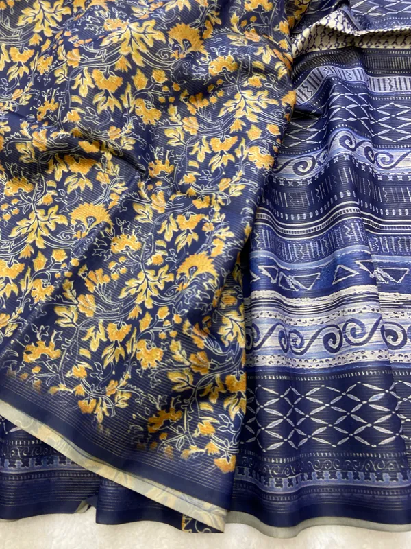 Aria_Blue_–_Melodic_Navratri_Special_|_Soft_Tussar_Silk_Saree_with_Digital_Print,_Zari_Line_Saree_&_Digital_Print_Blouse_with_Tassels