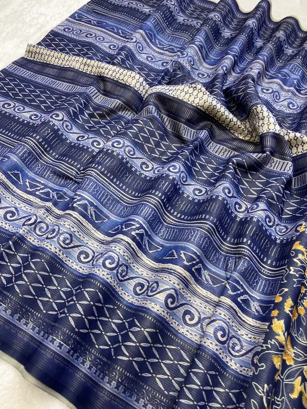 Aria_Blue_–_Melodic_Navratri_Special_|_Soft_Tussar_Silk_Saree_with_Digital_Print,_Zari_Line_Saree_&_Digital_Print_Blouse_with_Tassels