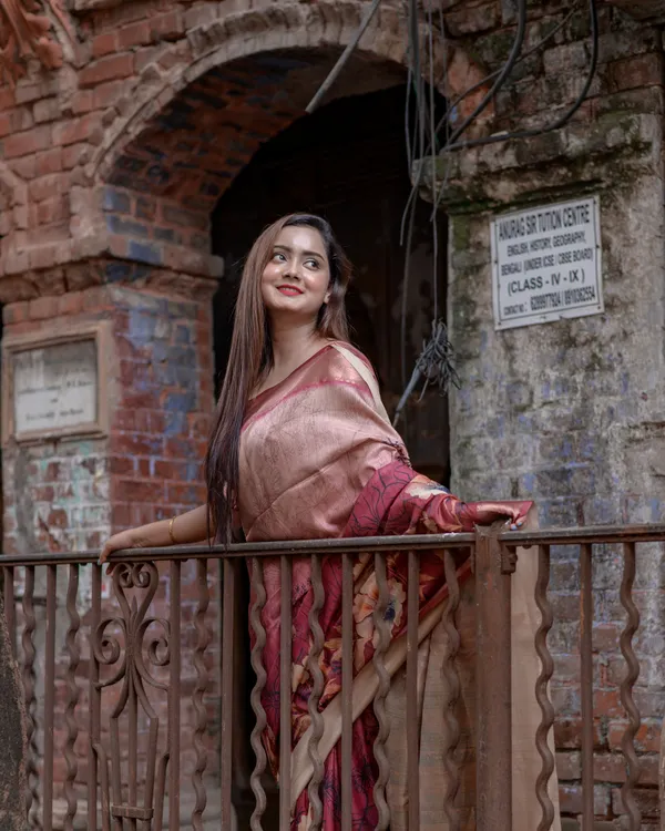Helga_Maroon_–_Diwali_Special_|_Superior_Desi_Soft_Silky_Tussar_Saree_with_Ombre_Scheme_Body_And_Over_It_Floral_Conceptual_Prints