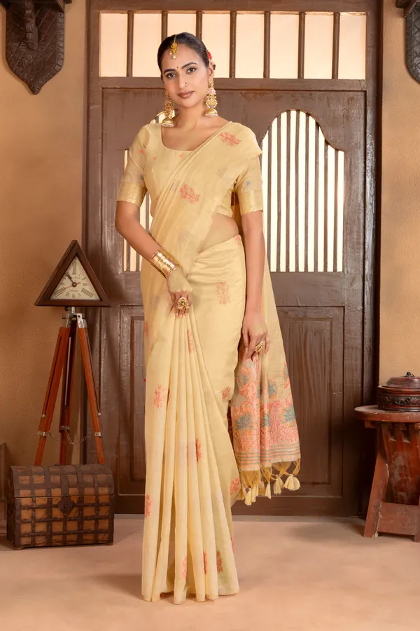 Grisha_Cream_–_Floral_Pallu_Wedding_Special_|_Premium_Soft_Muga_Cotton_Saree_with_Colourful_Resham_Weaving_Flower_Design_Pallu