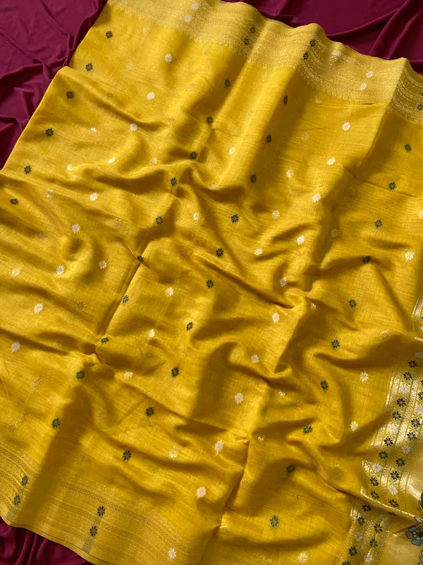 Gowri_Yellow_–_Divine_Wedding_Special_|_Premium_Soft_Muga_Cotton_Paithani_Saree_with_Colourful_3D_Woven_Elephant_Design_Pallu