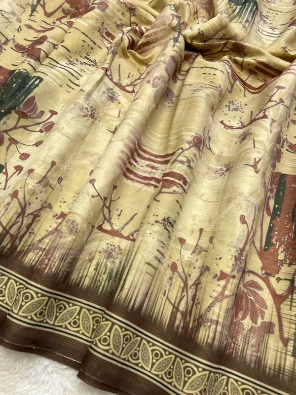 Shreya_Pista_Green_–_Auspicious_Navratri_Special_|_Soft_Tussar_Silk_Saree_with_Digital_Print,_Zari_Line_Saree_&_Digital_Print_Blouse_with_Tassels