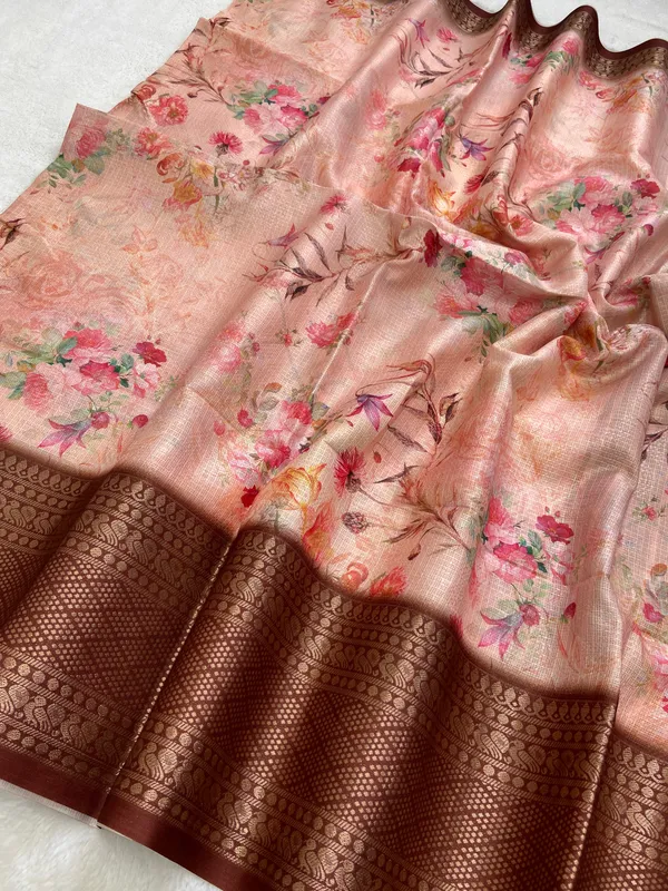 Pahal_Maroon_–_Aesthetic_Edit_for_You_|_Soft_Kota_Saree_with_Print,_Pallu_&_Contrast_Print_Blouse_with_Tassels