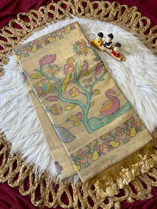 Swan_Cream_–_Swan_Motif_Wedding_Special_|_Premium_Soft_Muga_Cotton_Paithani_Saree_with_Weaving_Design_Featuring_Jungle_Theme_&_Swan_Motifs_Pallu