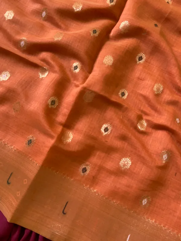 Pallavi_Orange_–_Cow_Pallu_Wedding_Special_|_Premium_Soft_Muga_Cotton_Paithani_Saree_with_Colourful_3D_Woven_Cow_Design_Pallu