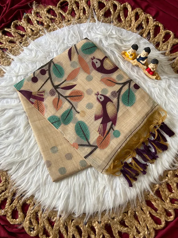 Chahat_Wine_–_Cherished_Wedding_Special_|_Premium_Soft_Muga_Cotton_Saree_with_Colourful_Resham_Weaving_Pallu,_Traditional_Zari_Weaving_Border