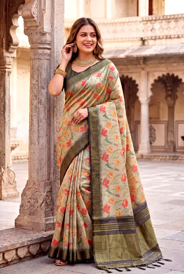Mini_2_Black_–_Diwali_Special_|_Soft_Tissue_Silk_Saree_with_Digital_Print,_Border_&_Rich_Pallu,_Sequence_&_Contrast_Print_Blouse_with_Tassels
