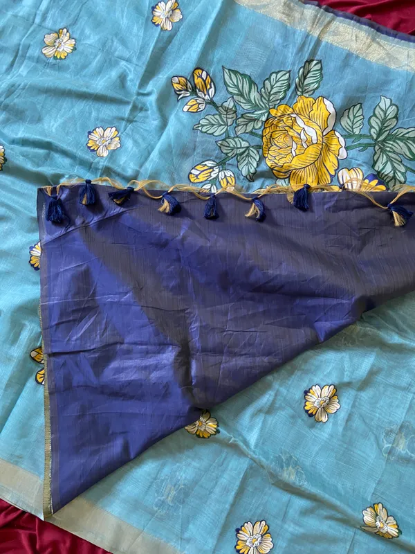 Parinita_Sky_Blue_No.4_–_Floral_Pallu_Wedding_Special_|_Premium_Soft_Muga_Cotton_Saree_with_Colourful_Resham_Weaving_Flower_Design_Pallu