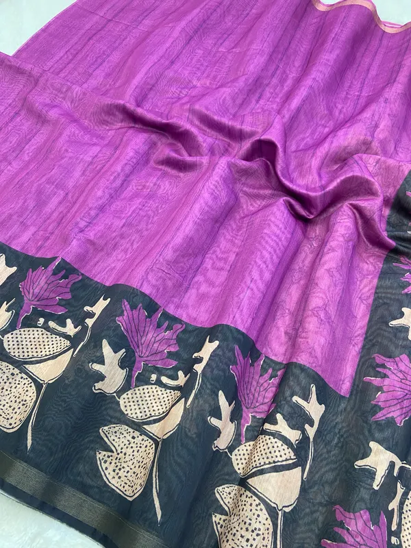 Chameli_Wine_No.2_–_Jasmine_Aesthetic_Edit_for_You_|_Soft_Chanderi_Cotton_Saree_with_Digital_Print,_Zari_Line_Saree_&_Digital_Print_Blouse