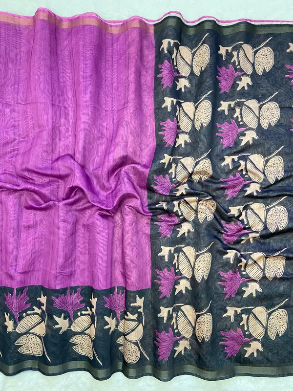 Chameli_Wine_No.2_–_Jasmine_Aesthetic_Edit_for_You_|_Soft_Chanderi_Cotton_Saree_with_Digital_Print,_Zari_Line_Saree_&_Digital_Print_Blouse