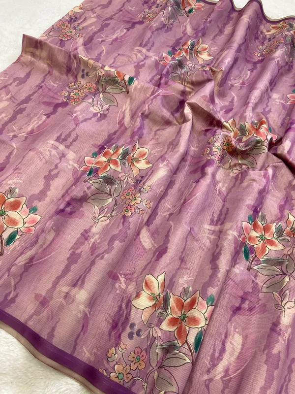 Nagma_Purple_–_Melodic_Navratri_Special_|_Soft_Tussar_Silk_Saree_with_Digital_Print,_Zari_Line_Saree_&_Digital_Print_Blouse_with_Tassels