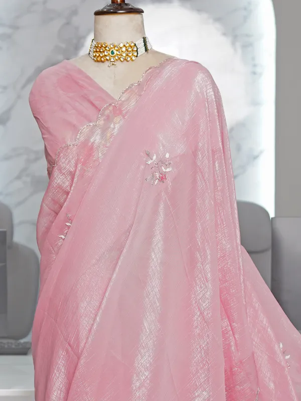 Soft_Crunchy_Silk_sarees_with_Beautiful_Foil_Print_With_Attractive_Handwork_Design_Saree_And_Foil_Print_Blouse